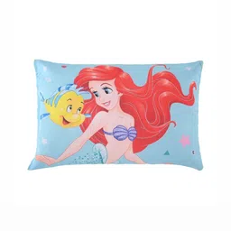 Aura Blue Cotton Filled Cotton Sleep Pillow-image-78