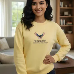 Shopifyy Women Typography Printed Round Neck Full sleeve Sweatshirt-picture-35