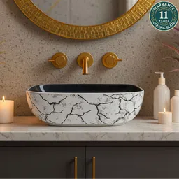 Modern Countertop Basin | Stylish Glossy Finish | Easy to Clean | Premium Grade Ceramic Table‑top Wash Basin| Table Top Basin-image-18