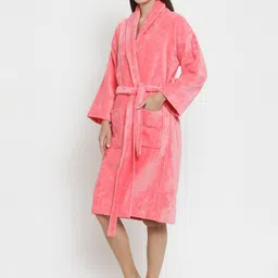 trident Pink Large Bath Robe image 2