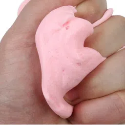 padmavathi enterprises Soft Butter Slimes and Non-Sticky, Stress Relief Pink 250gm Kids Play Non Sticky Slimee Gag Toy image 3