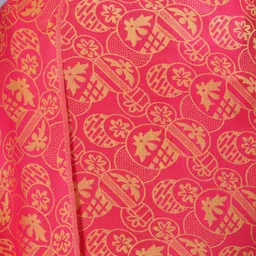axolotl Printed Viscose Women Pink Stole image 5