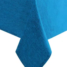 CASA-NEST Blue Jute 8 Seater Table Cover image 2