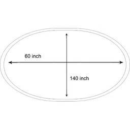 Stylista Brown 12 Pieces Geometric Printed Waterproof Table Cover image 4