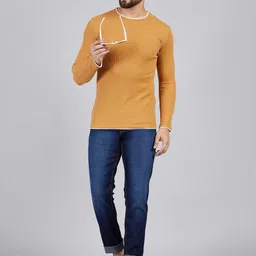 STUDIO NEXX Men Slim Fit Mid-Rise Clean Look Light Fade Stretchable Jeans image 5