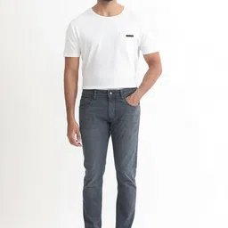 RARE RABBIT Men Colmer Slim Fit Mid-Rise Stretchable Jeans image 3