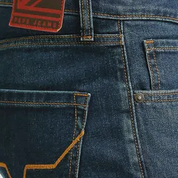 Pepe Jeans Men Slim Fit Mildly Distressed Light Fade Stretchable Jeans image 2