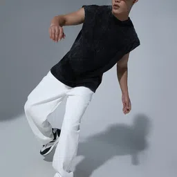 Hubberholme Men 90's Relaxed Straight fit Stretchable Jeans image 5