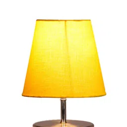 Devansh Yellow Iron Contemporary Table Lamp image 2