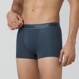 XYXX Pack Of 2 Crest IntelliCraft Supima Cotton Modal Breathable Trunks XYTRNK2PCKN694 image 5