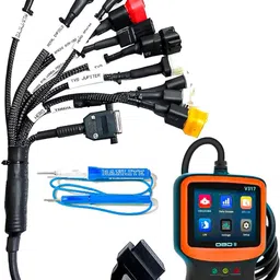 Danlite V317 obd2 Scanner for Bike bs6 + 11 Coupler Cable OBD Reader-image-25