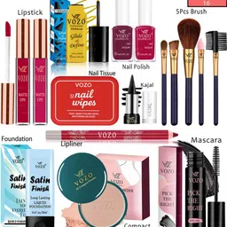 vozo Bridal Makeup Kit Combo Collection 16 Must-Have Beauty Essentials 459-picture-30
