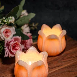 avivaa international Marble Tealight Holder Set-picture-44