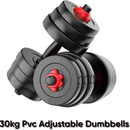 bullar 30 kg pvc 30 red dm Home Gym Combo-picture-13