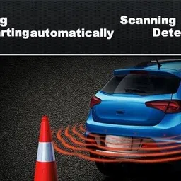zplus 4 Black Parking Sensors With LED Display Which Increased Safety of Passengers/Car One Alarm Kit-1232 Parking Sensor image 4