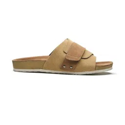 Roadster Men Camel Brown & Beige Comfort Sandals image 5