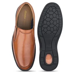 Bata Men Perforations PU Loafers image 2