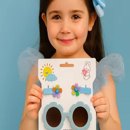 AmazingKarts Girls Cute Bow Hair Clip with Sun Goggles-picture-52