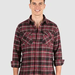 Beyoung Men Original Checked Casual Shirt-image-31