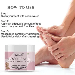 Newsio Set Of 2 Foot Care Cracked Heel Cream - 50 g Each image 4