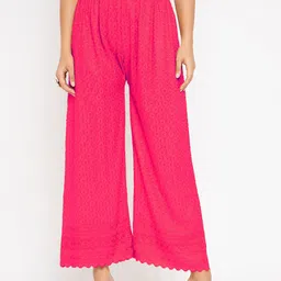 Castle Lifestyle Women Hem Design Palazzos-image-19