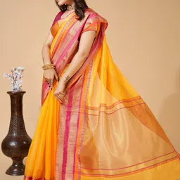 NIWAA Woven Design Handloom Saree image 3