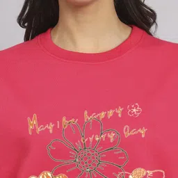 7 ISLANDS Women Printed Sweatshirt image 2