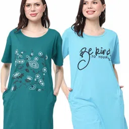 YOZZ BY Women Floral 2 Printed Pockets 1 T-shirt-picture-28