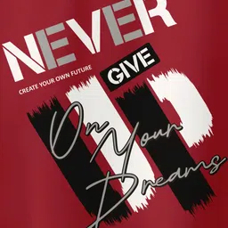 CODEZ Boys Pack of 2 Typography Printed Round Neck Cotton T-shirts image 3