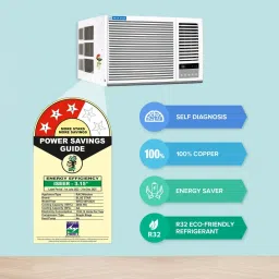 Blue Star P SERIES 1.5 Ton 5 Star Fixed Speed Window AC (2025 Model, Copper Condenser, WIE518L) image 4