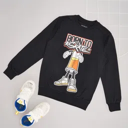 Pantaloons Junior Boys Cotton Sweatshirt-image-97