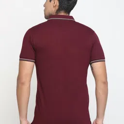 Masculino Latino Polo Collar Cotton T-shirt image 4