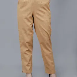JAIPUR ETHNIC Women Comfort Pleated Trousers image 1