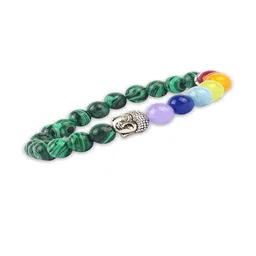 Vanira Unisex Artificial Beaded Elasticated Bracelet-image-34