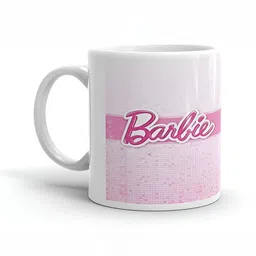 Mr UVD White & Pink Typography Printed Ceramic Glossy Mug 350 ml-picture-27