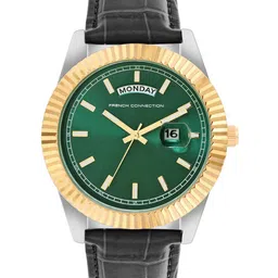 French Connection Men Dial & Leather Straps Analogue Watch FCN0135NBL-picture-30