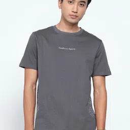 7 Alt by Pantaloons Men Typography Printed T-shirt image 2