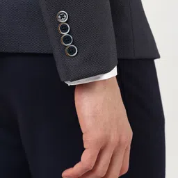 Peter England Elite Printed Slim-Fit Single-Breasted Blazer image 5