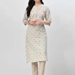 ALL WAYS YOU Women Regular Kurta with Trousers-picture-30