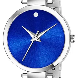 CSAMON Women Embellished Dial & Stainless Steel Analogue Watch Titan BLU Mavado Dial image 4