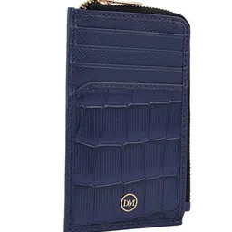 Da Milano Textured Leather Card Holder Wallets image 5