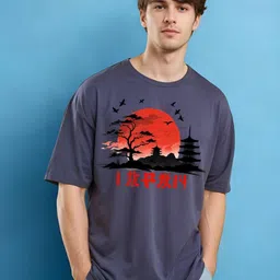 SMARTEES Graphic Printed Round Neck Cotton T-shirt image 1