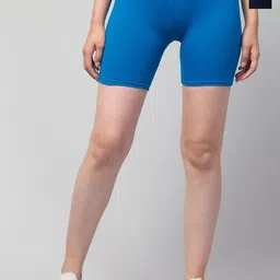 DRAXSTAR Women 2 Solid Skinny Fit Low-Rise Cycling Sports Shorts-image-35