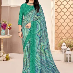Mitera Poly Crepe Sungudi Saree-picture-27
