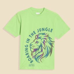 Allen Solly Junior Boys Printed Tropical T-shirt-picture-25