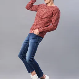 V-Mart Men Printed Sweatshirt image 3