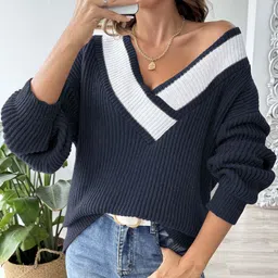 StyleCast Women Colourblocked Pullover-picture-29
