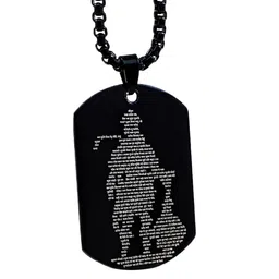 Saizen Silver-Plated Oval Pendants with Chains image 4