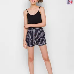 FashionRack Women Pack Of 2 Floral Printed Lounge Shorts-picture-19