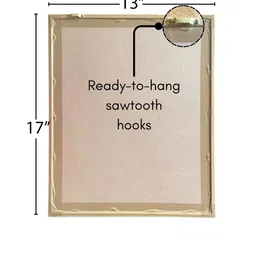 Sassyco Multicoloured & Brown MDF Religious Wall Paintings image 2